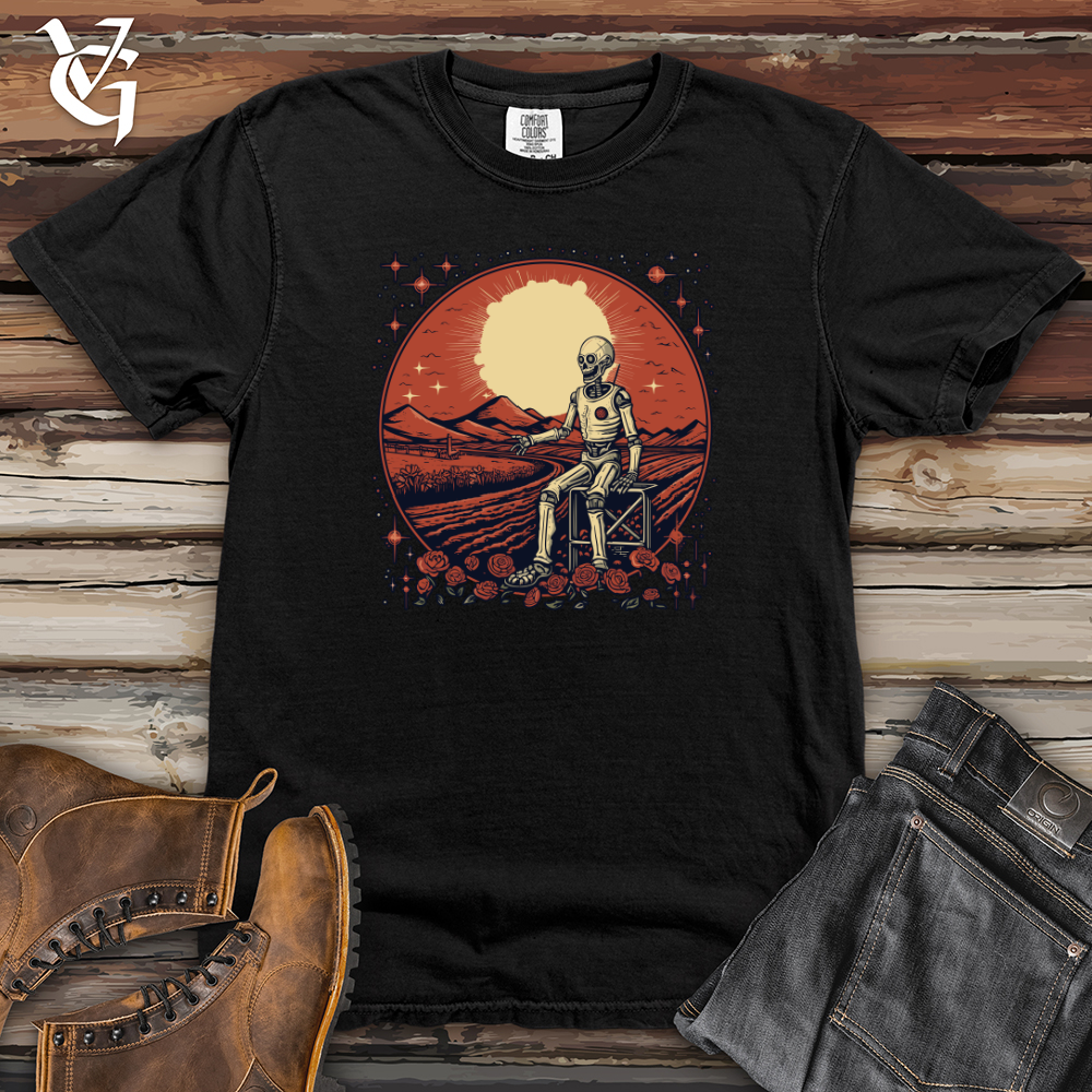 Viking Goods Cosmic Harvest Farmer Heavy Cotton Comfort Colors Tee Black / L