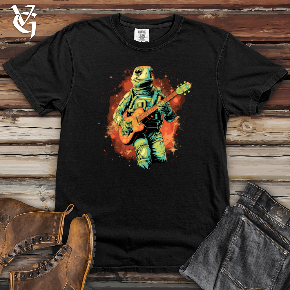 Viking Goods Cosmic Riffs  Heavy Cotton Comfort Colors Tee Black / L