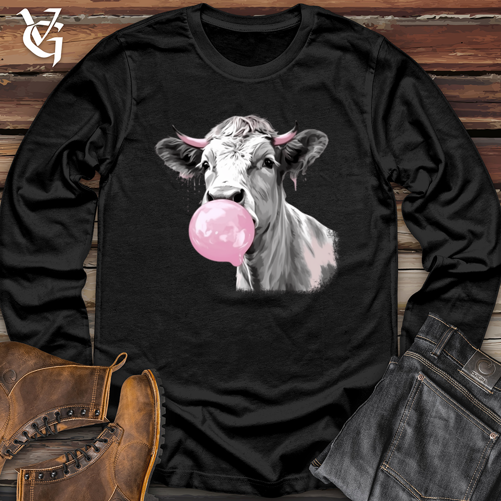 Viking Goods Cow Gum Softstyle Long Sleeve Black / L
