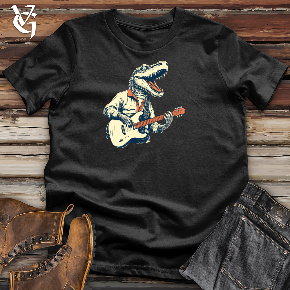 Viking Goods Crocodile Grooves Cotton Tee Black / L