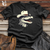 Viking Goods Crocodile Marshland Cowboy Swagger Cotton Tee Black / L