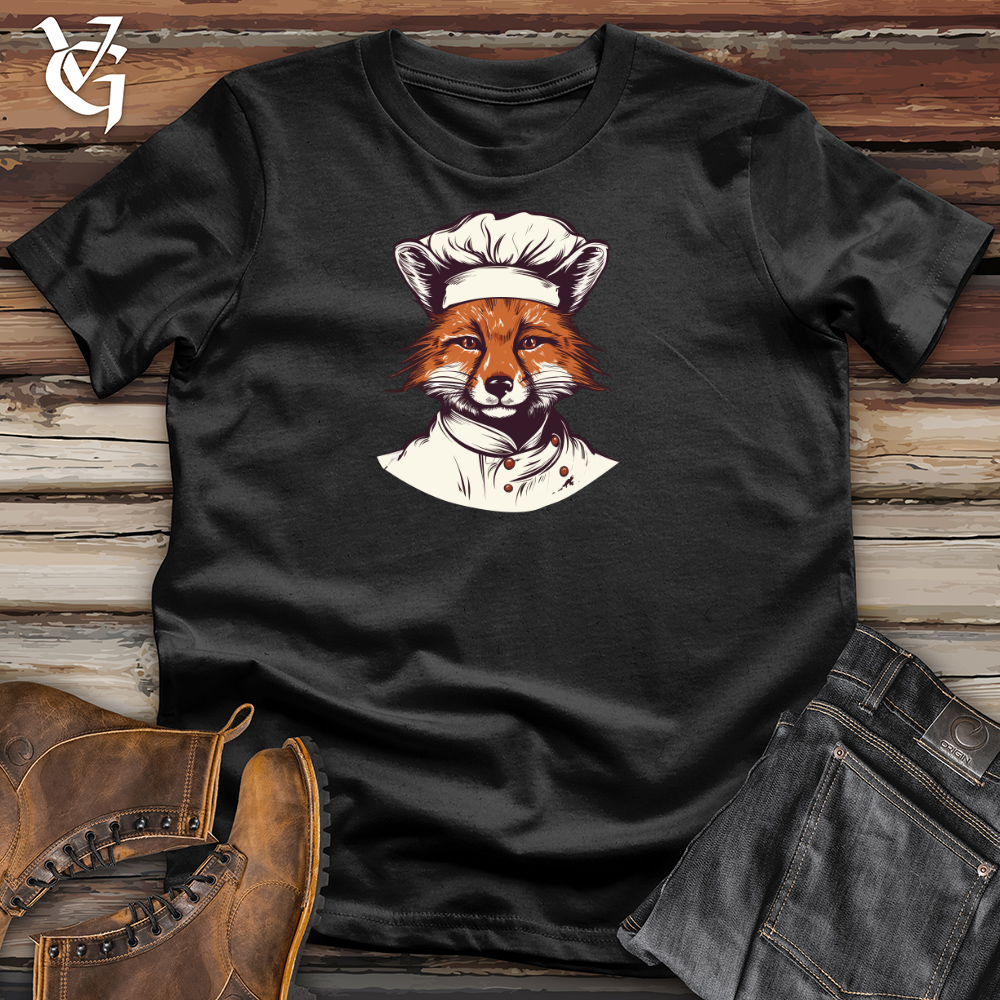 Viking Goods Culinary Whisked Fox Cotton Tee Black / L