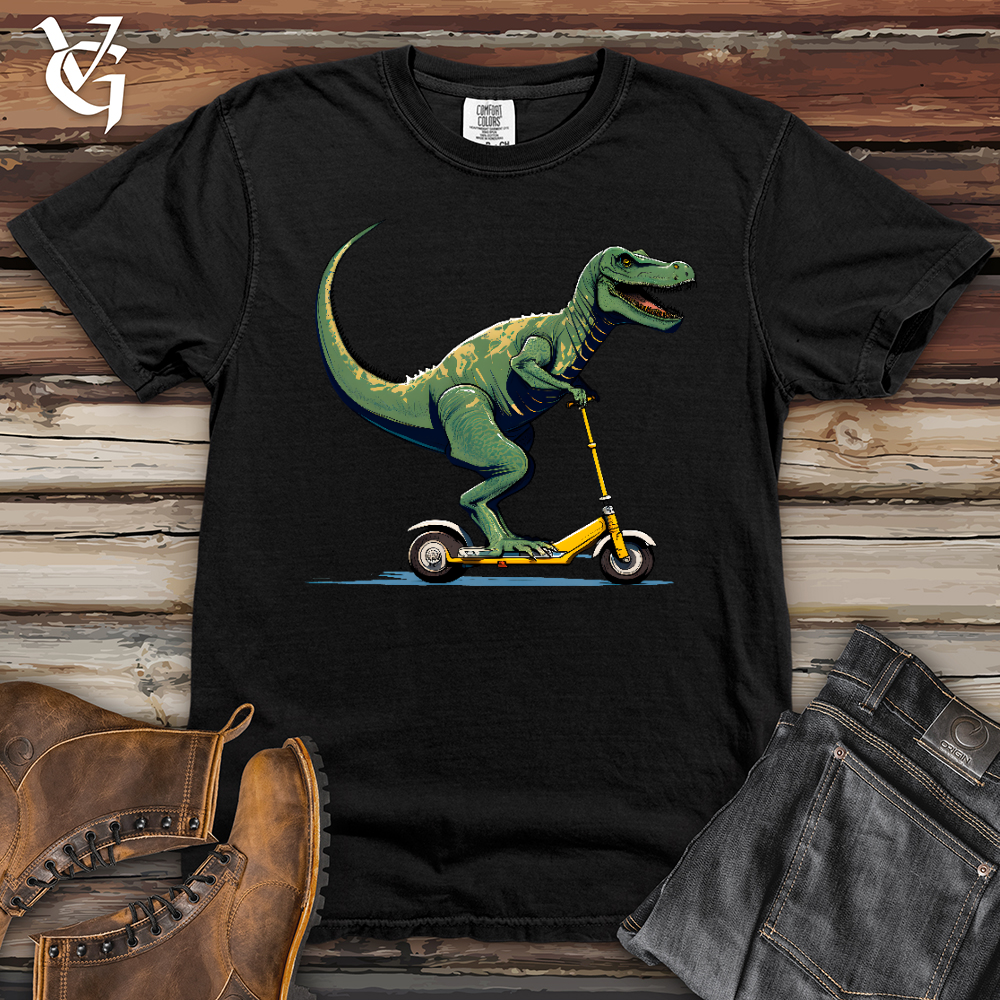 Viking Goods Dino Scoot Heavy Cotton Comfort Colors Tee Black / L