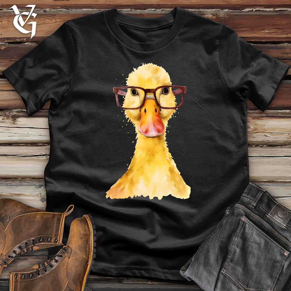 Viking Goods Dr Duck Softstyle Tee Black / L