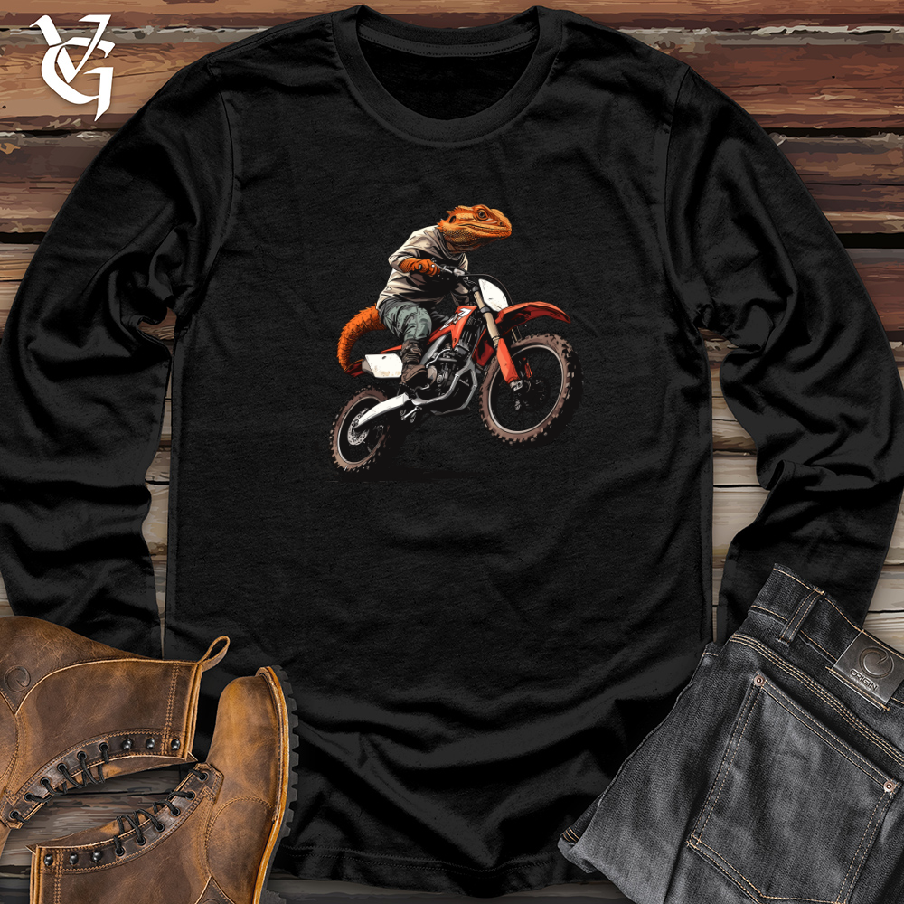 Viking Goods Dragon Biker 02 Long Sleeve Black / L