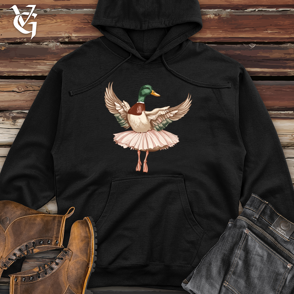 Viking Goods Duck Ballet Performance Midweight Hooded Sweatshirt Army / L