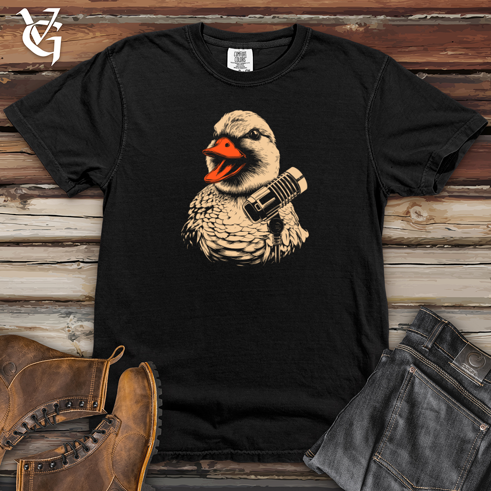 Viking Goods Duck Vocal Performer Heavy Cotton Comfort Colors Tee Black / L