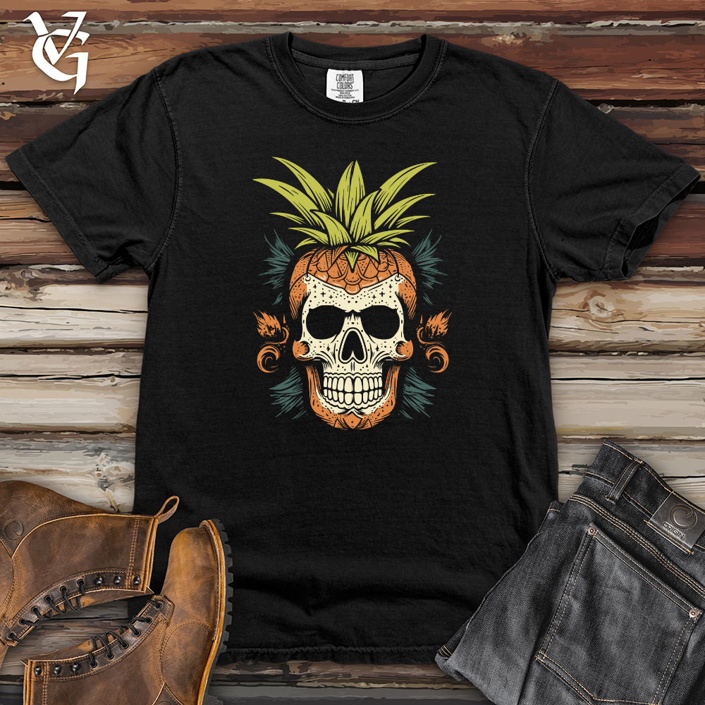 Viking Goods Enigmatic Pineapple Sorcery Heavy Cotton Comfort Colors Tee Black / L