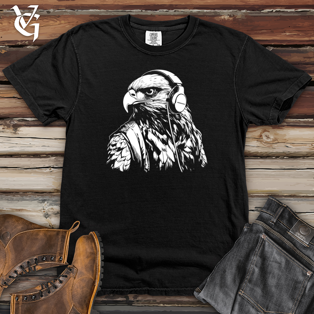 Viking Goods Falcon Sound Check Heavy Cotton Comfort Colors Tee Black / L