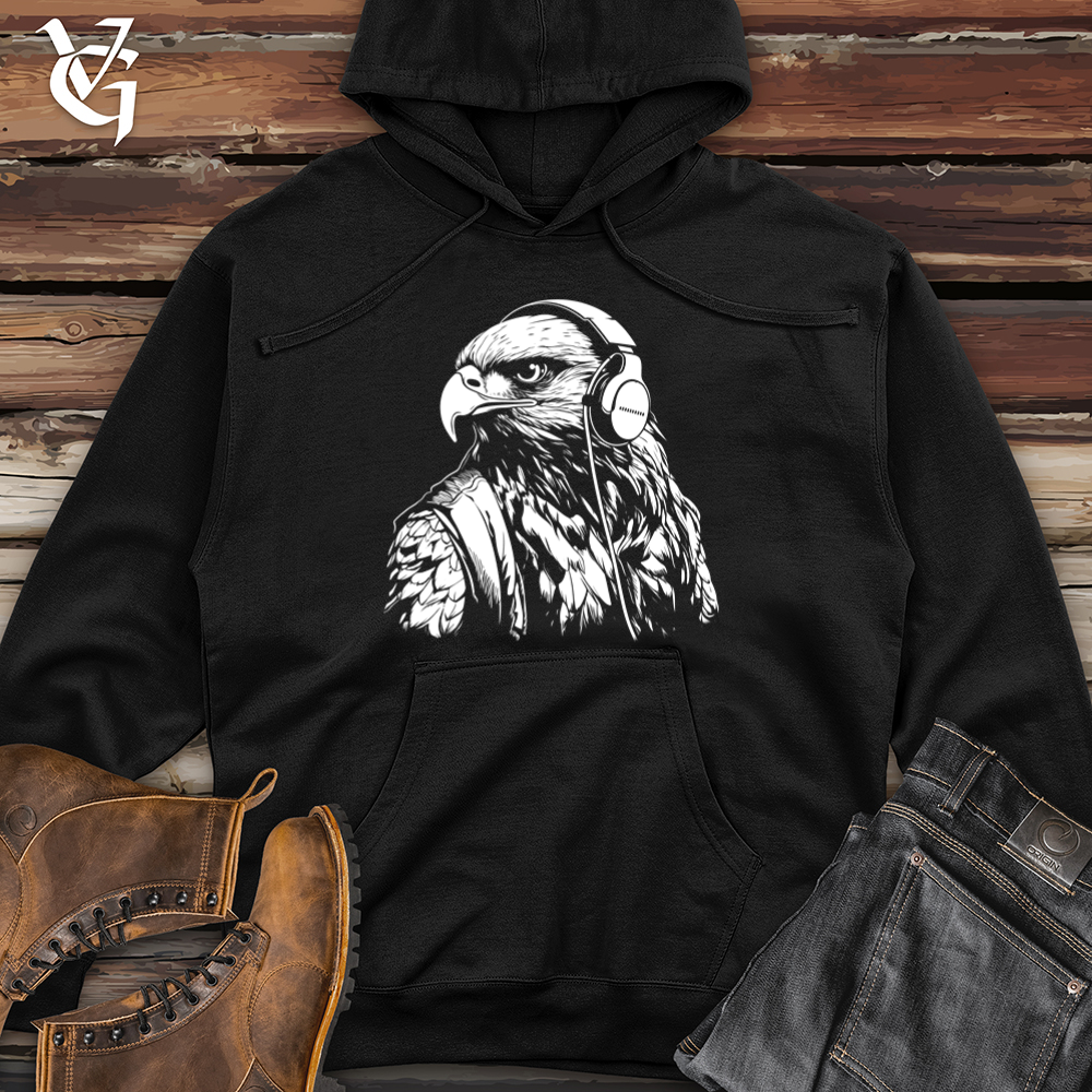 Viking Goods Falcon Sound Check Midweight Hooded Sweatshirt Black / L