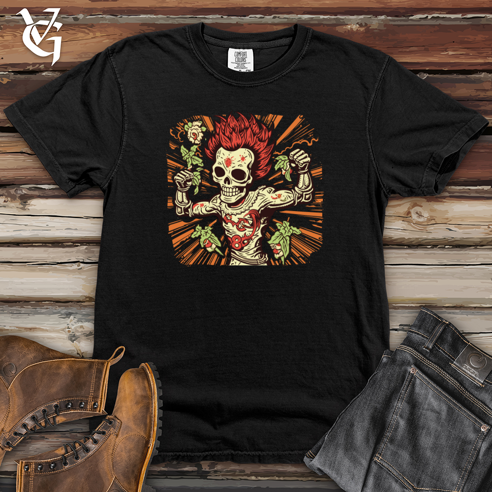 Viking Goods Fearless Warrior Pineapple Heavy Cotton Comfort Colors Tee Black / L