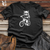 Viking Goods Feline Cycle Whisker Jaunt Adventure Cotton Tee Navy / L