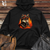 Viking Goods Firefighter Wolf Bravery Midweight Hooded Sweatshirt Black / L