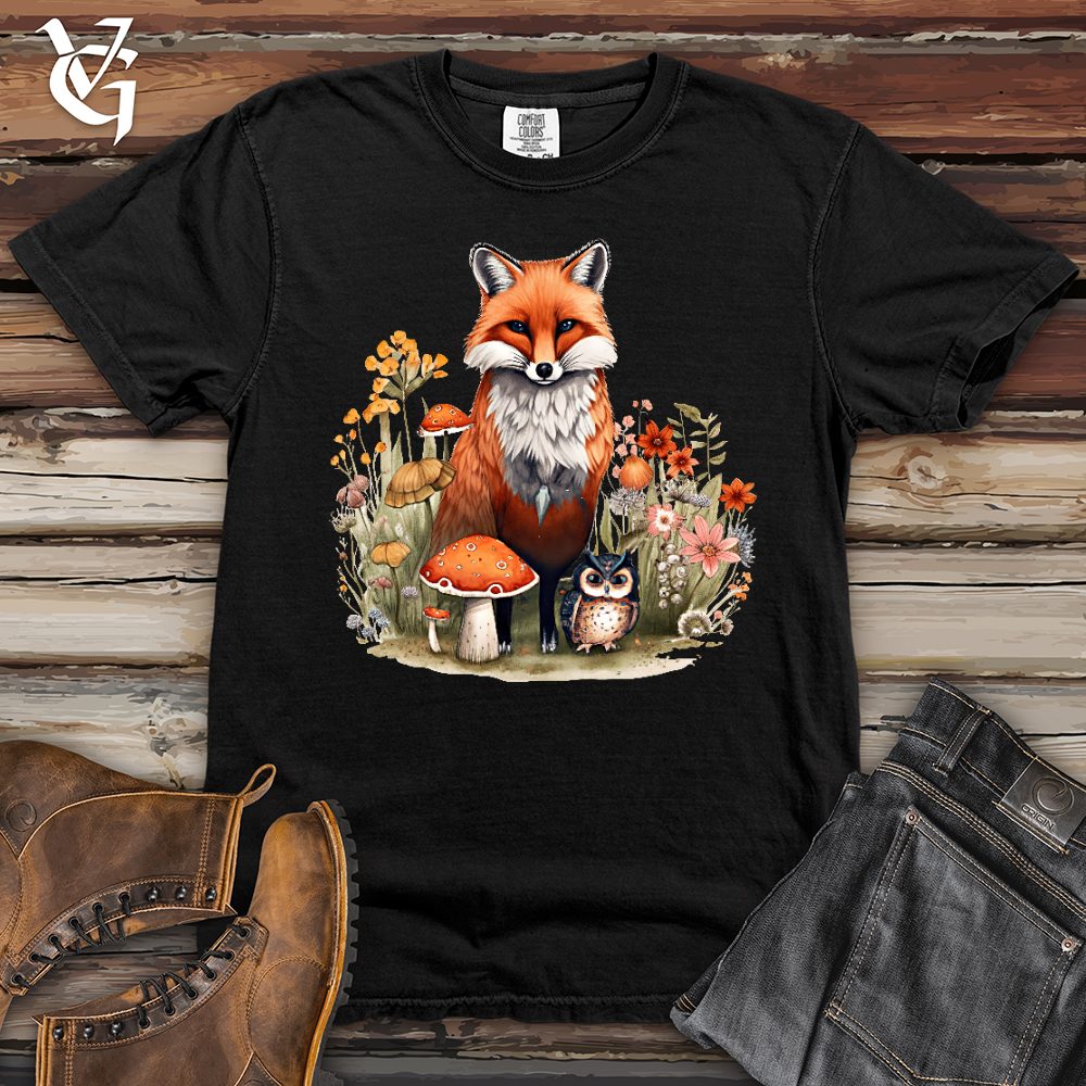 Viking Goods Forest Friends Heavy Cotton Comfort Colors Tee Black / L