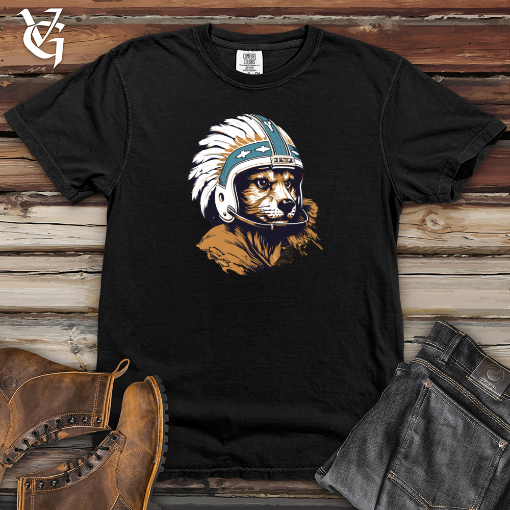 Viking Goods Foxy Touchdown Heavy Cotton Comfort Colors Tee Black / L