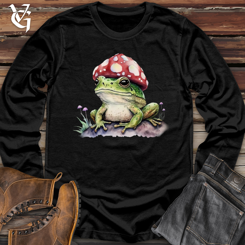 Viking Goods Frog Mushroom Head Long Sleeve Black / L