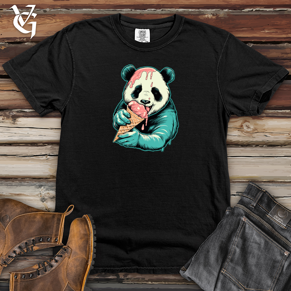 Viking Goods Frosty Panda Bliss Heavy Cotton Comfort Colors Tee Black / L