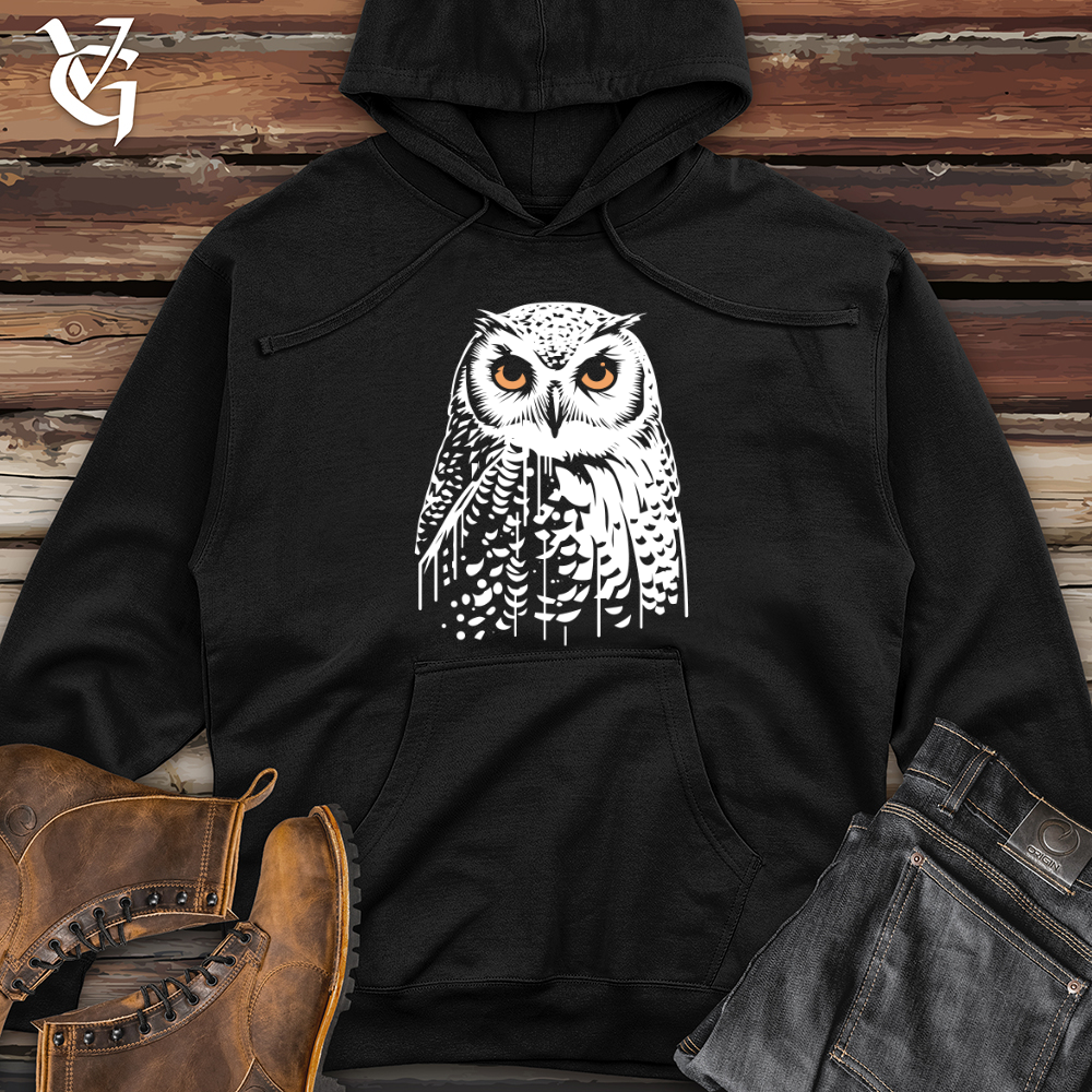 Viking Goods Frosty Wing Blizzard Midweight Hooded Sweatshirt Black / L