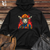 Viking Goods Goat Firefighter Bravery Midweight Hooded Sweatshirt Black / L