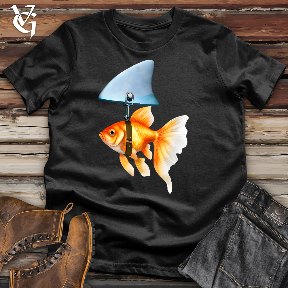 Viking Goods Goldfish Shark Fin Cotton Tee 2 Black / L