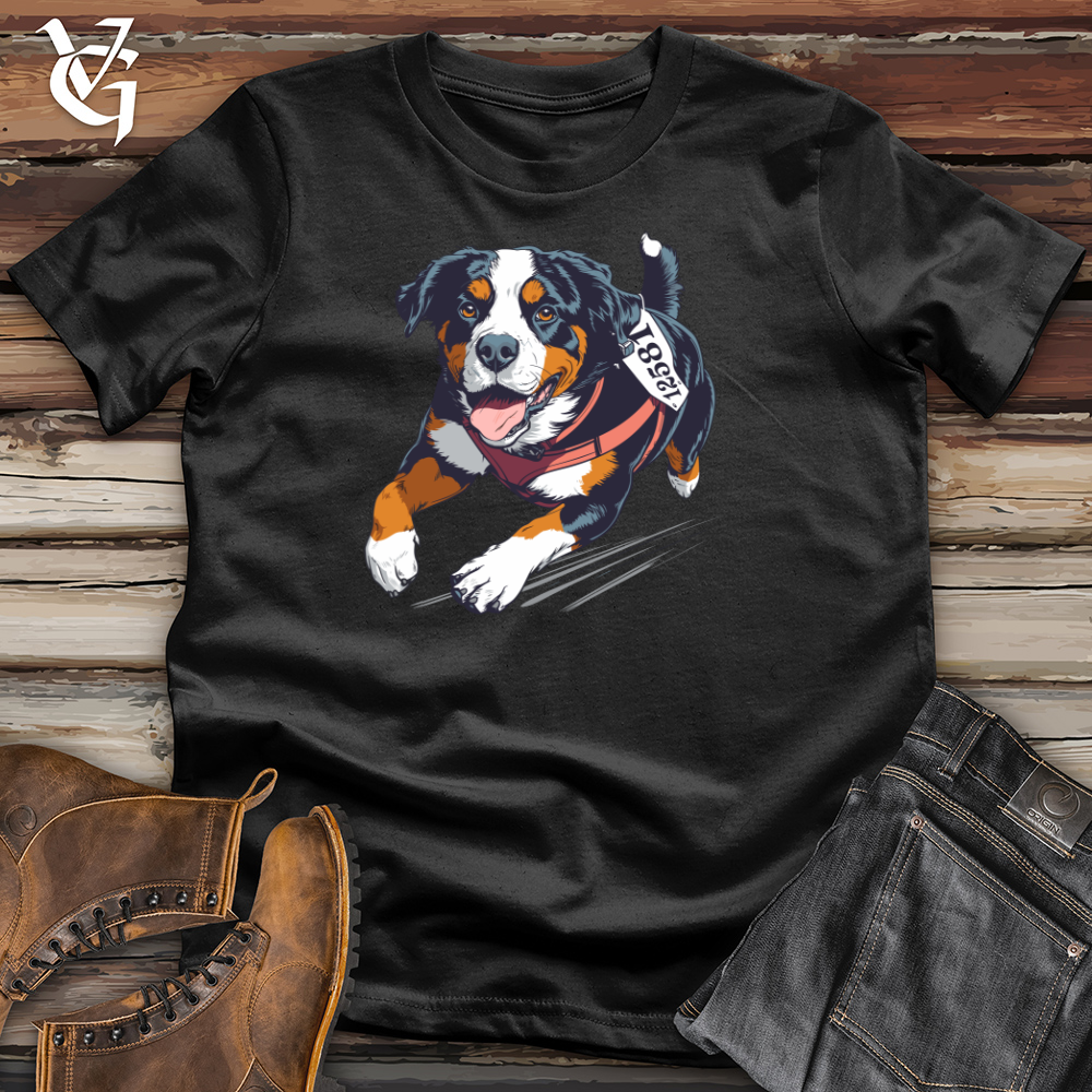 Viking Goods Great Swiss Runner Cotton Tee Black / L