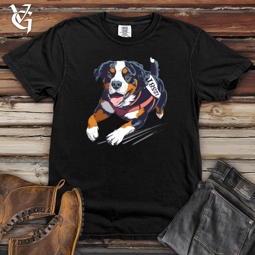 Viking Goods Great Swiss Runner Heavy Cotton Comfort Colors Tee Black / L