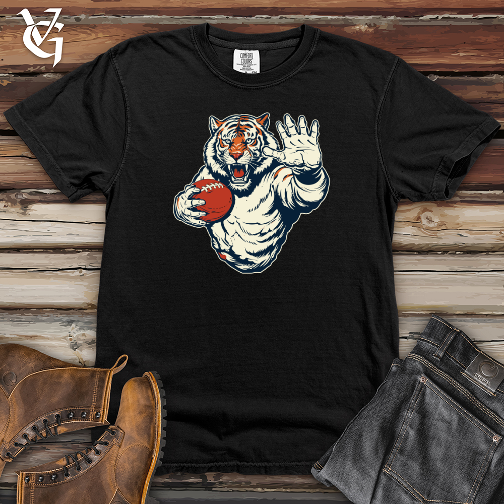 Viking Goods Gridiron Tiger Heavy Cotton Comfort Colors Tee Black / L