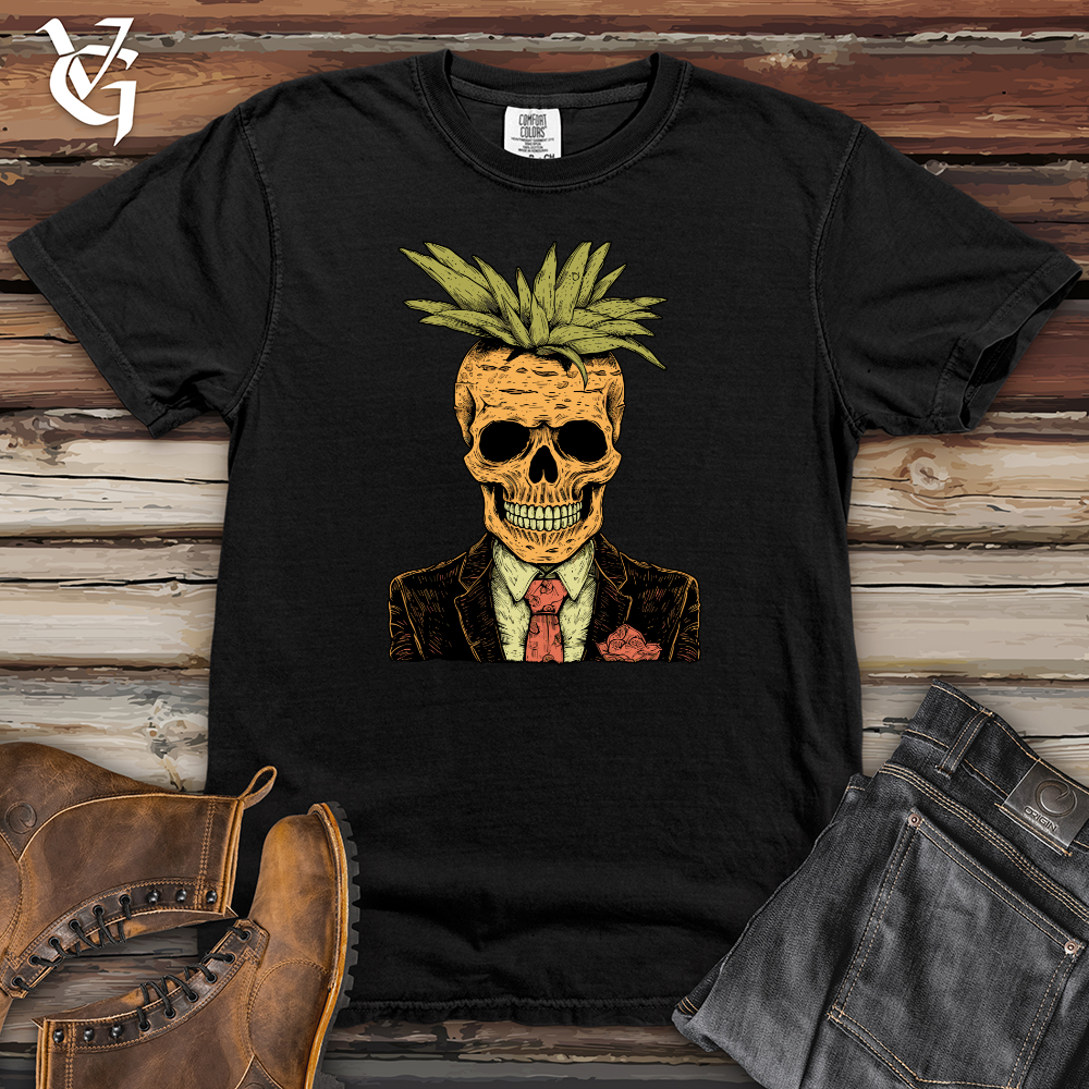 Viking Goods Grunge Pineapple Mischief Heavy Cotton Comfort Colors Tee Black / L