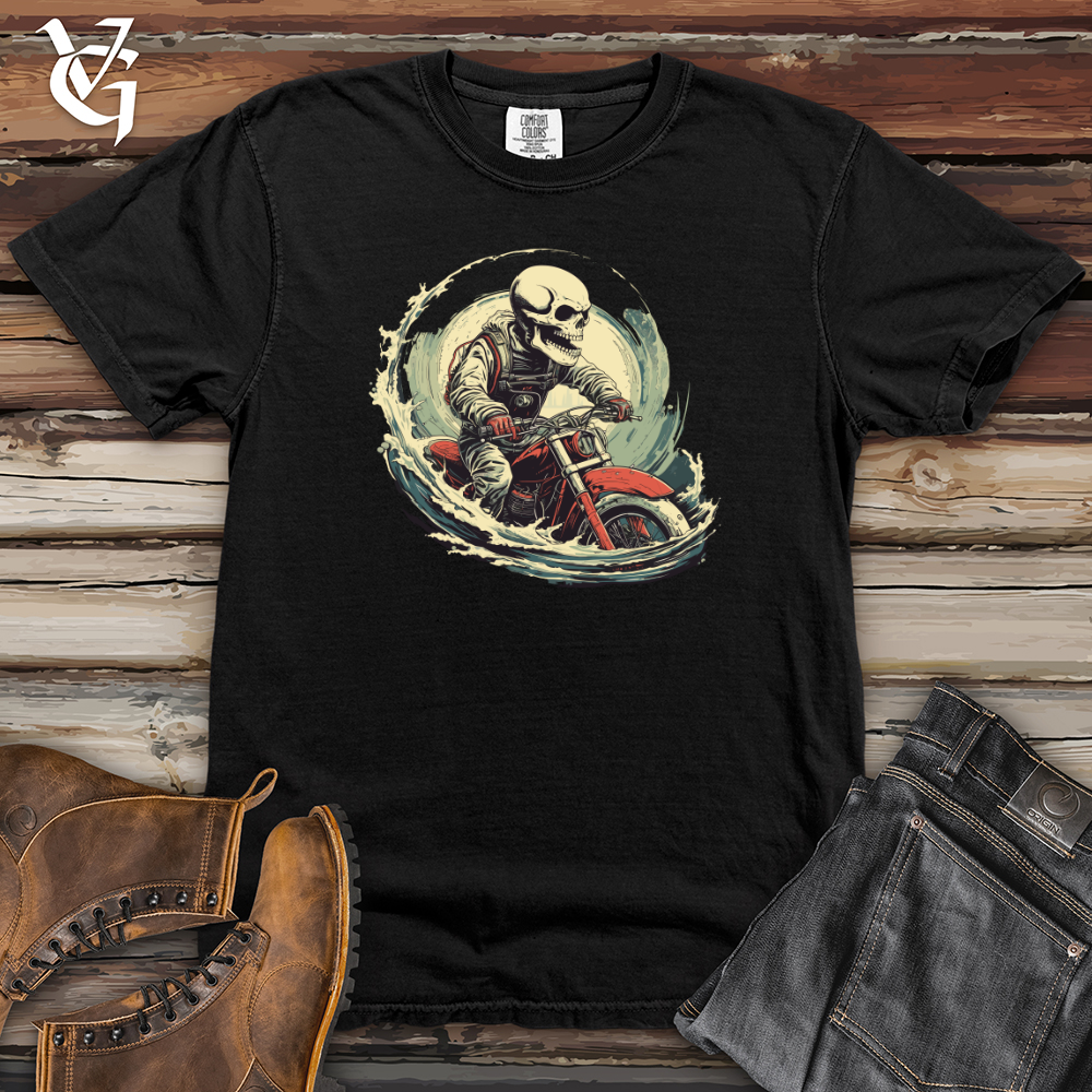 Viking Goods Grunge Whale Dive Heavy Cotton Comfort Colors Tee Black / L