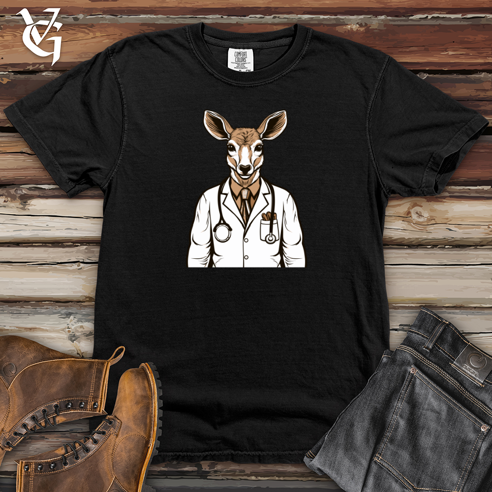Viking Goods Healing Antlers Heavy Cotton Comfort Colors Tee Black / L