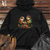 Viking Goods Hedgehogs Painting Party Midweight Hooded Sweatshirt Black / L