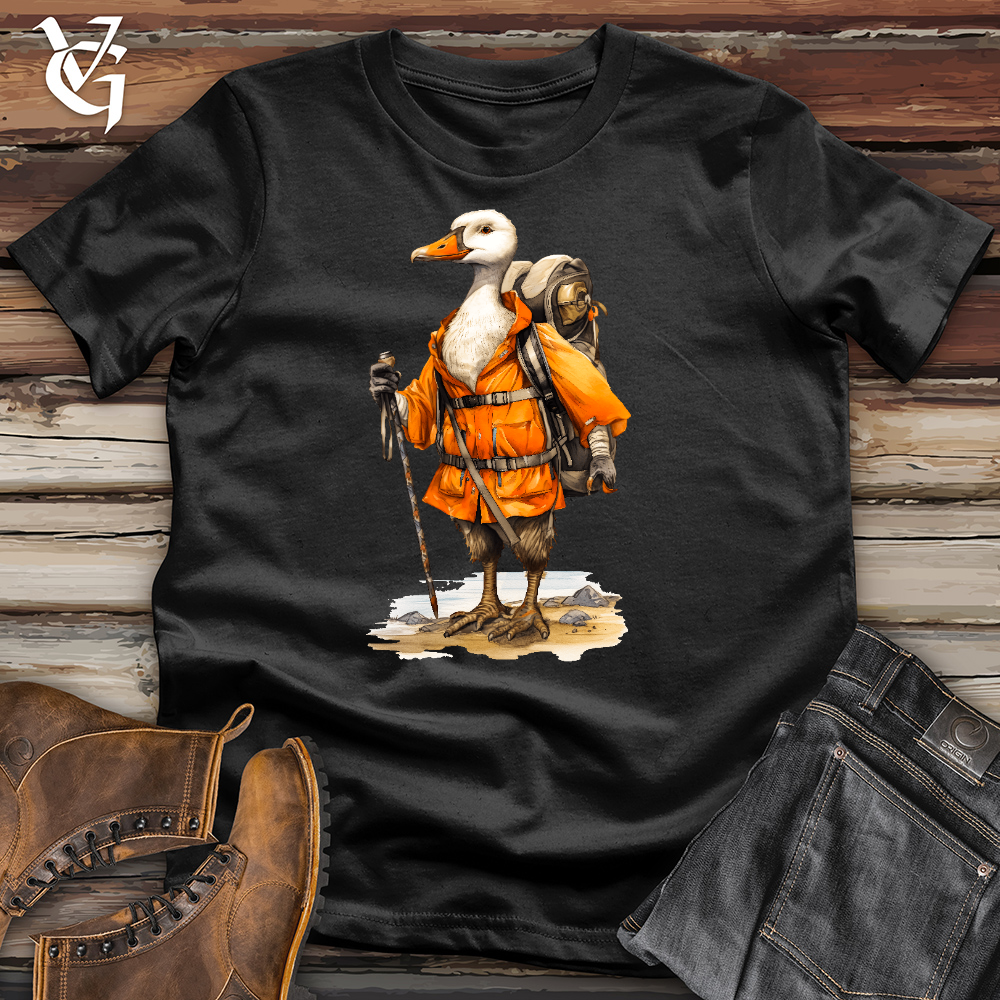 Viking Goods Hiking Goose Cotton Tee Black / L