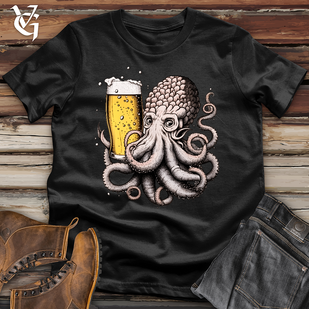 Viking Goods Hoptopus Softstyle Tee Black / L