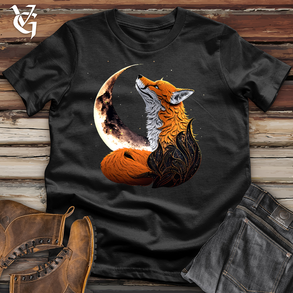 Viking Goods Howl Of The Fox Cotton Tee Black / L
