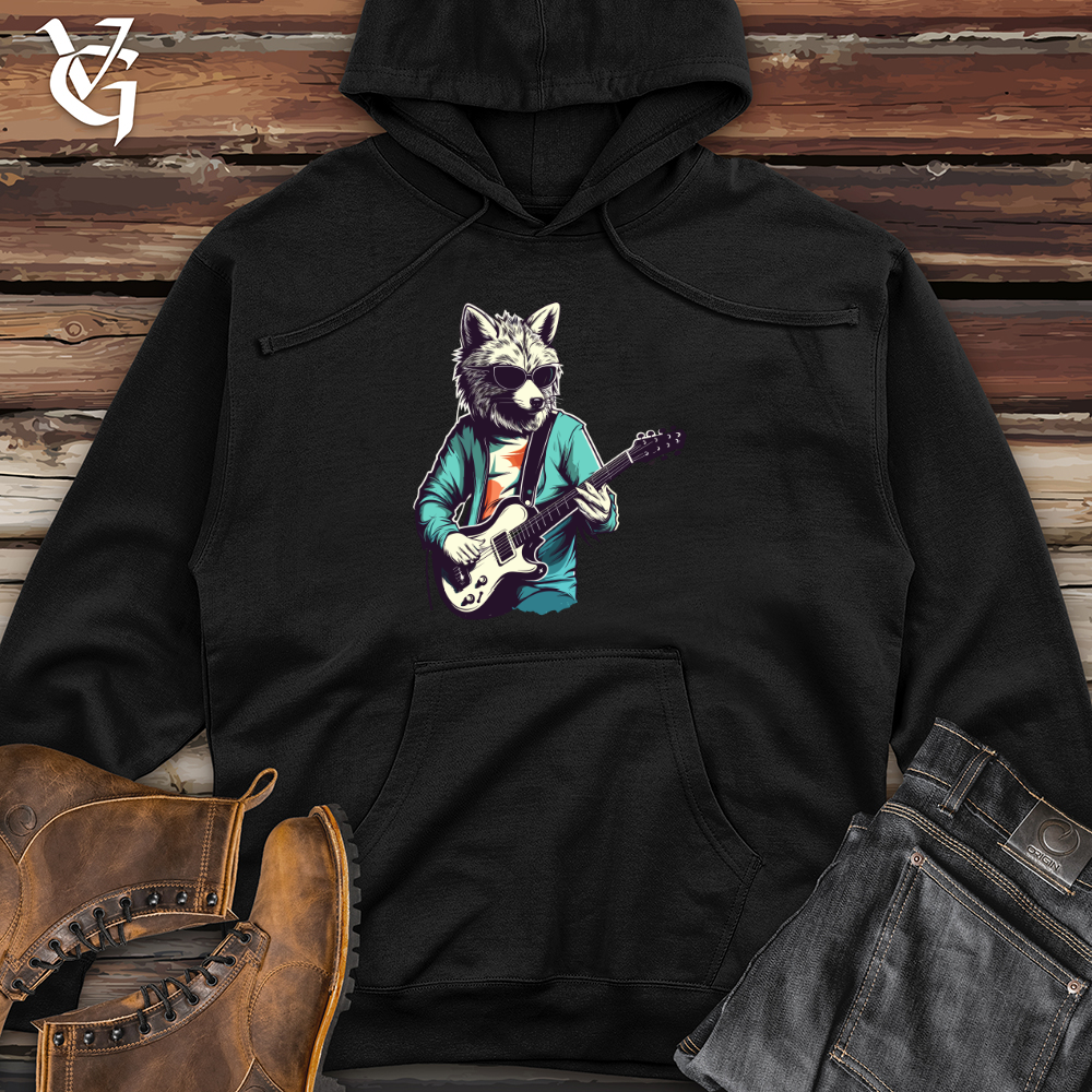 Viking Goods Howling Strings Midweight Hooded Sweatshirt Black / L