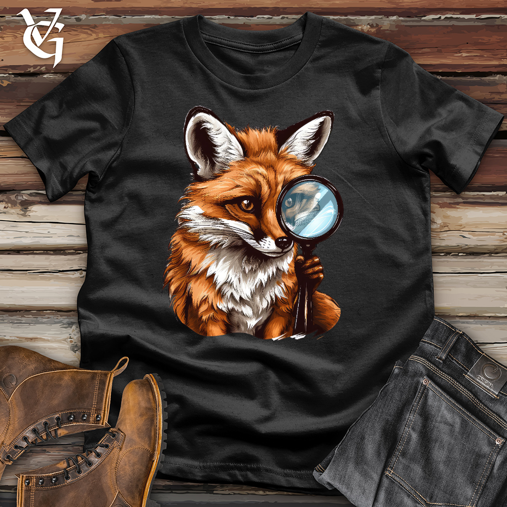 Viking Goods Inspector Fox Cotton Tee Black / L