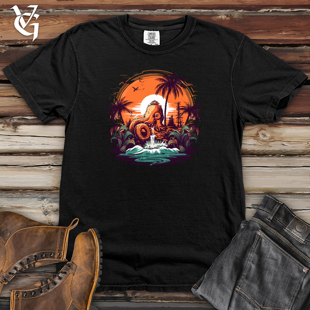 Viking Goods Jungle Tentacles Heavy Cotton Comfort Colors Tee Black / L