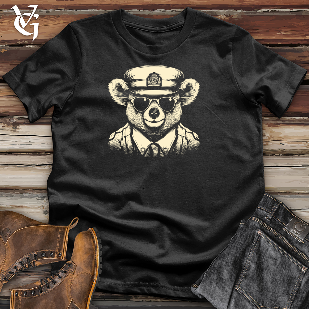 Viking Goods Koala Cop Defender Cotton Tee Black / L