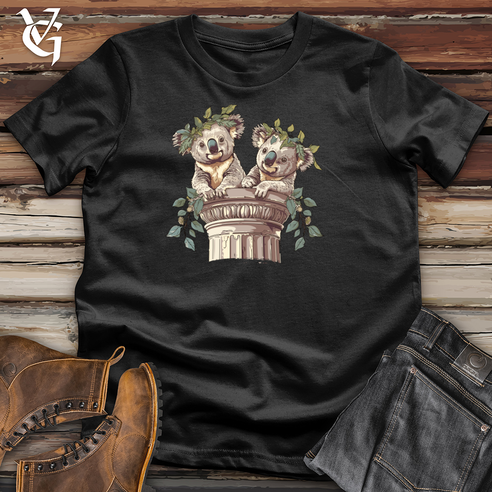 Viking Goods Koala Laurel Twins Cotton Tee Black / L