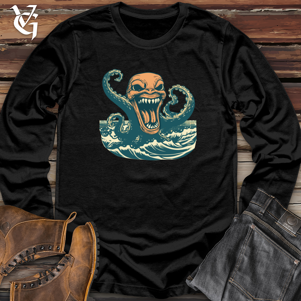 Viking Goods Kraken Cyclist Long Sleeve Black / L