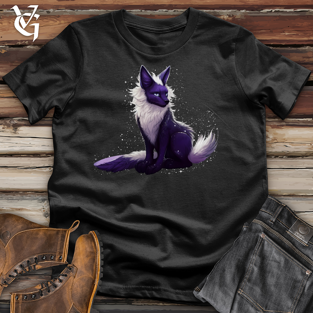 Viking Goods Magical Fox Cotton Tee Black / L