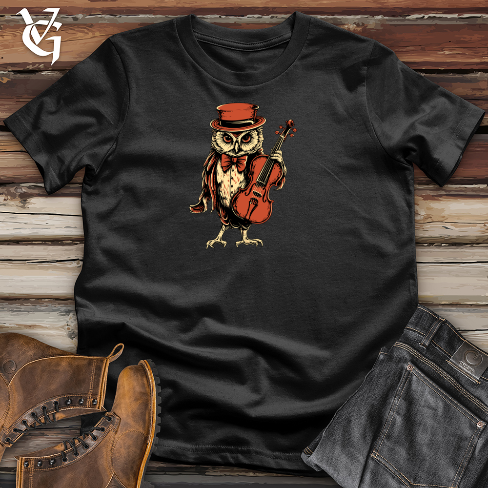 Viking Goods Melodic Feathered Virtuoso  Cotton Tee Black / L