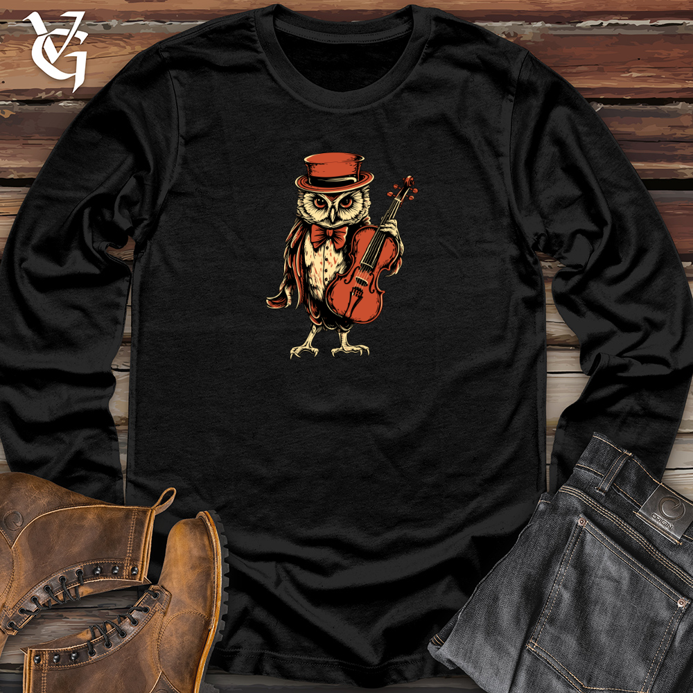 Viking Goods Melodic Feathered Virtuoso  Long Sleeve Black / L