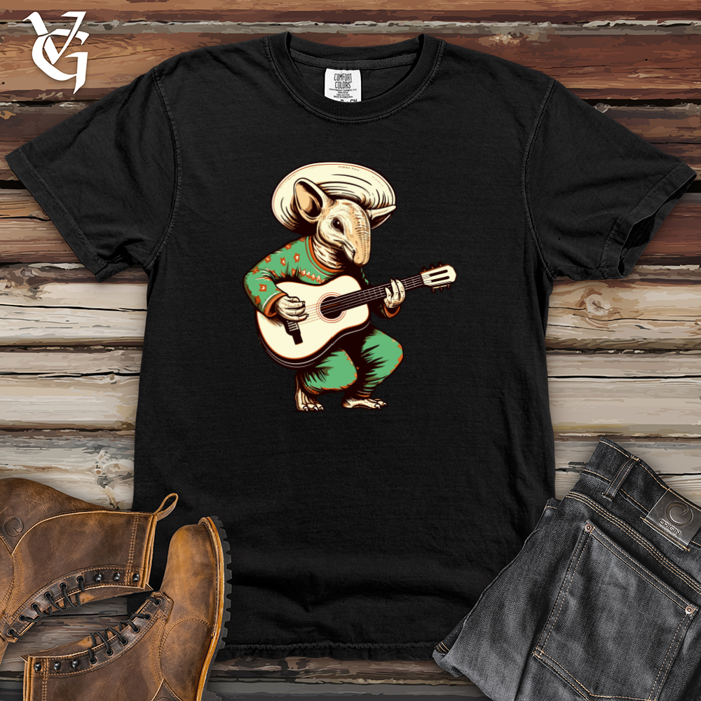 Viking Goods Melody Armadillo Heavy Cotton Comfort Colors Tee Black / L