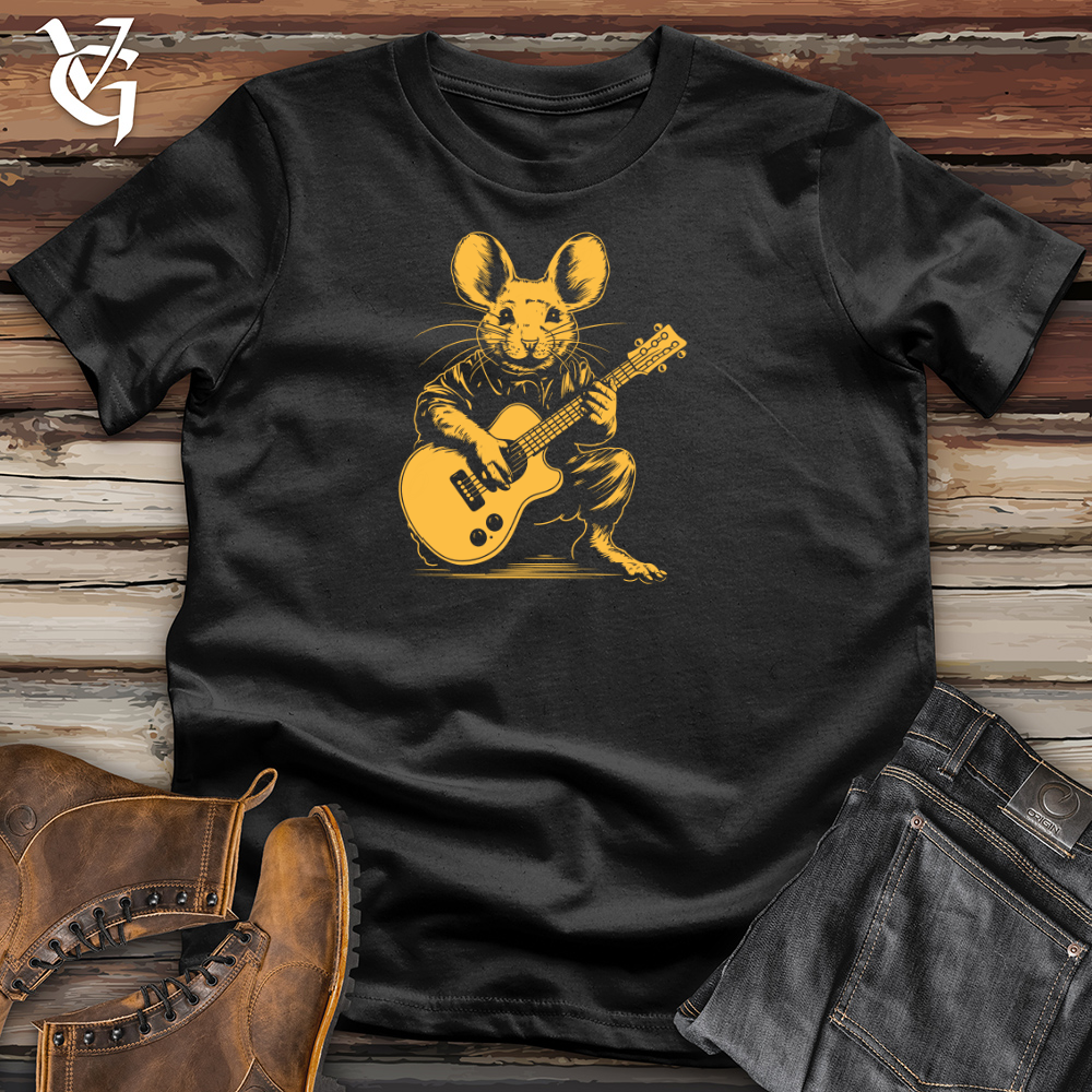 Viking Goods Mouse Melody String Serenade Cotton Tee Navy / L