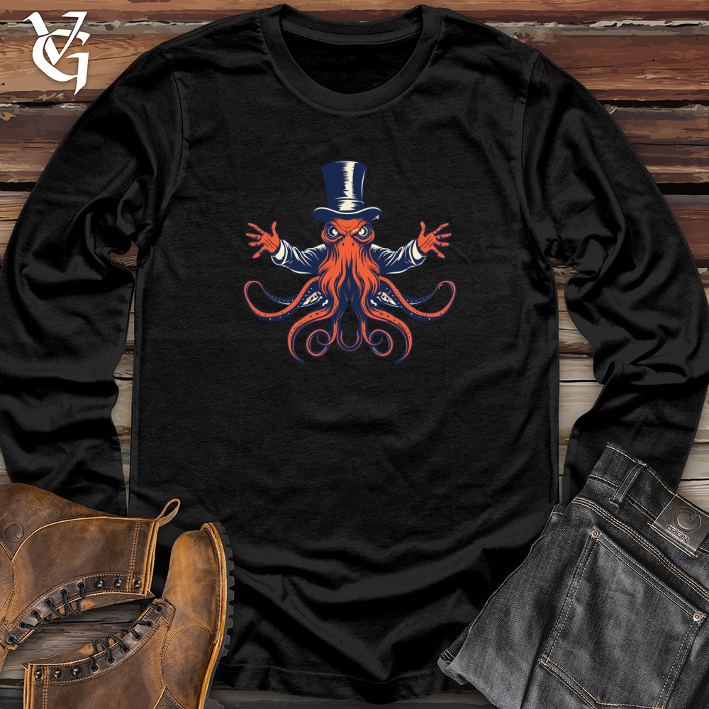 Viking Goods Mystical Cephalopod Long Sleeve Black / L