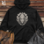 Viking Goods Mythical Lion Mask Midweight Hooded Sweatshirt Black / L