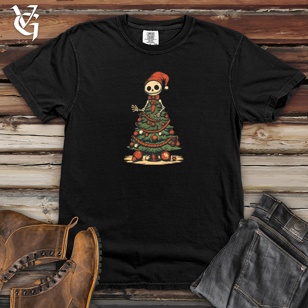 Viking Goods Nostalgic Snowman Magic 01 Heavy Cotton Comfort Colors Tee Black / L