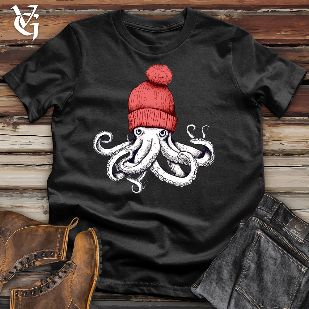 Viking Goods Octopus Chillin Cotton Tee Black / L