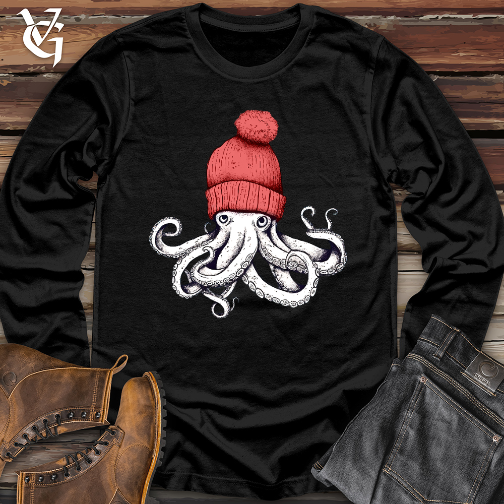 Viking Goods Octopus Chillin Long Sleeve Black / L